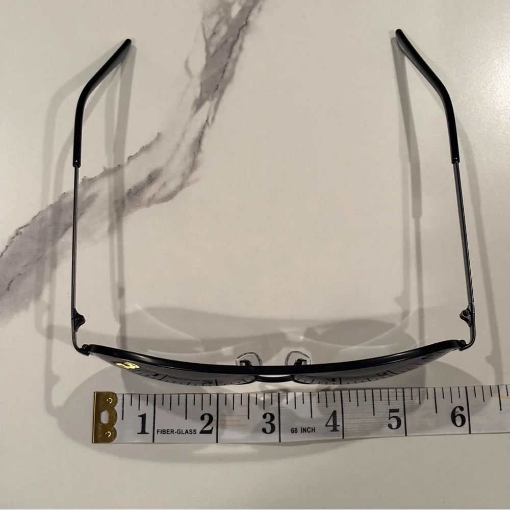 Quay Australia Dark Aviator Sunglasses - Picture 8 of 10